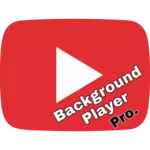 Logo of YouTube Background Player android Application 